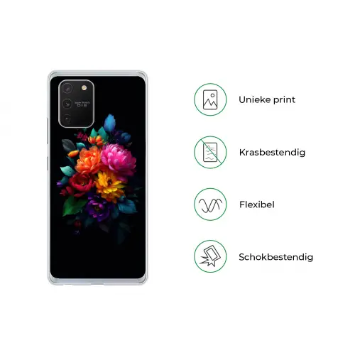 Boeket - Bloemen - Kleur Telefoonhoesje Samsung Galaxy S10 Lite klein -specsS10Lite