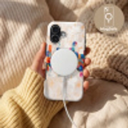 Kunst - Geometrisch - Abstract - Kleurrijk Toughcase MagSafe Apple iPhone 17 klein -USP_MagsafeV