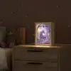 Eenhoorn - Paars - Sprookje - Fantasy dier Light Box met kabel (Kinderlampje) klein -sfeer1_kind