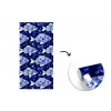Vissen - Bloemen - Blauw fotobehang vinyl groot 64 -3d