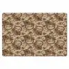 Warm - Bloemen - Groen - Rood Placemat vinyl groot 368 -zzsfeer1_Kitchenyeah-website