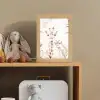 Giraffe - Jungle - Bruin - Kinderen Light Box met kabel klein -sfeer2_kind