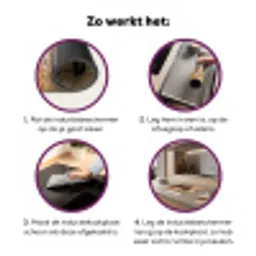 Runderen - Kudde - Landschap - Weide - Rustig Inductie beschermer vinyl 3mm middel -zzzzzzz-cc-werking