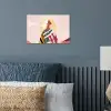 Vrouw - Zon - Kleurrijk poster papier klein -sfeer2