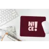 Nice - Uitroepteken - Rood muismat rubber klein -witbureau