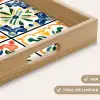 Spaans - Tegels - Keramiek - Bloemen Dienblad Rechthoek middel -USP_HandgreepES