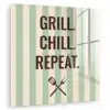 Quote - Strepen - Grill plexiglas 5mm klein -zzzproduct_nieuw