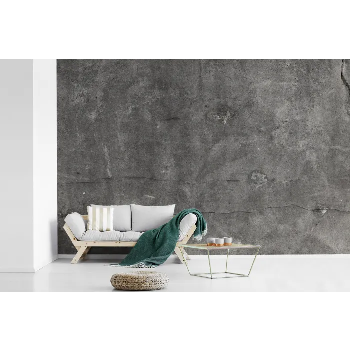 Beton - Muur - Cement fotobehang vinyl groot -woonkamer