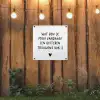 Quotes - Wat ben je mooi vandaag - Spreuken tuinposter los doek klein -sfeer1