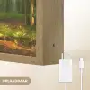 Zon - Bos - Bomen - Natuur - Herfst Light Box met batterij (Wandlamp) middel -USP_websiteoplaadbaarNL