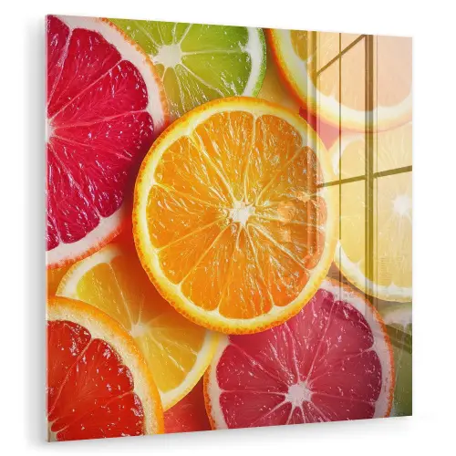 Fruit - Kleurrijk - Close up plexiglas 5mm klein -zzzproduct_nieuw