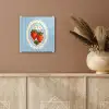 Aardbeien - Lijst - Rood - Geruit plexiglas 5mm klein -sfeer5