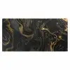 Marmer - Textuur - Grijs - Goud - Marmerlook - Luxe Muismat XXL klein -3d_leeg