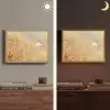 Paardenbloem - Water - Natuur - Planten - Modern Light Box met batterij (Wandlamp) middel -sfeer3