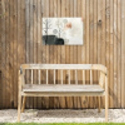 Wabi sabi - Beige - Plant Tuinposter op houten frame 2 cm dik klein -sfeer4