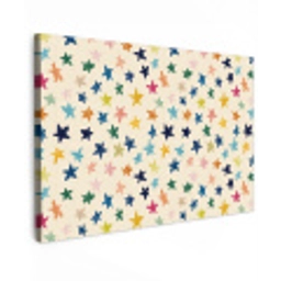Patroon - Sterren - Kleurrijk canvas 2cm klein 34 -z3d