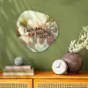 Bloesems - Zonlicht - Quote - Wit Wandcirkel Organisch Forex 3mm klein -sfeer2