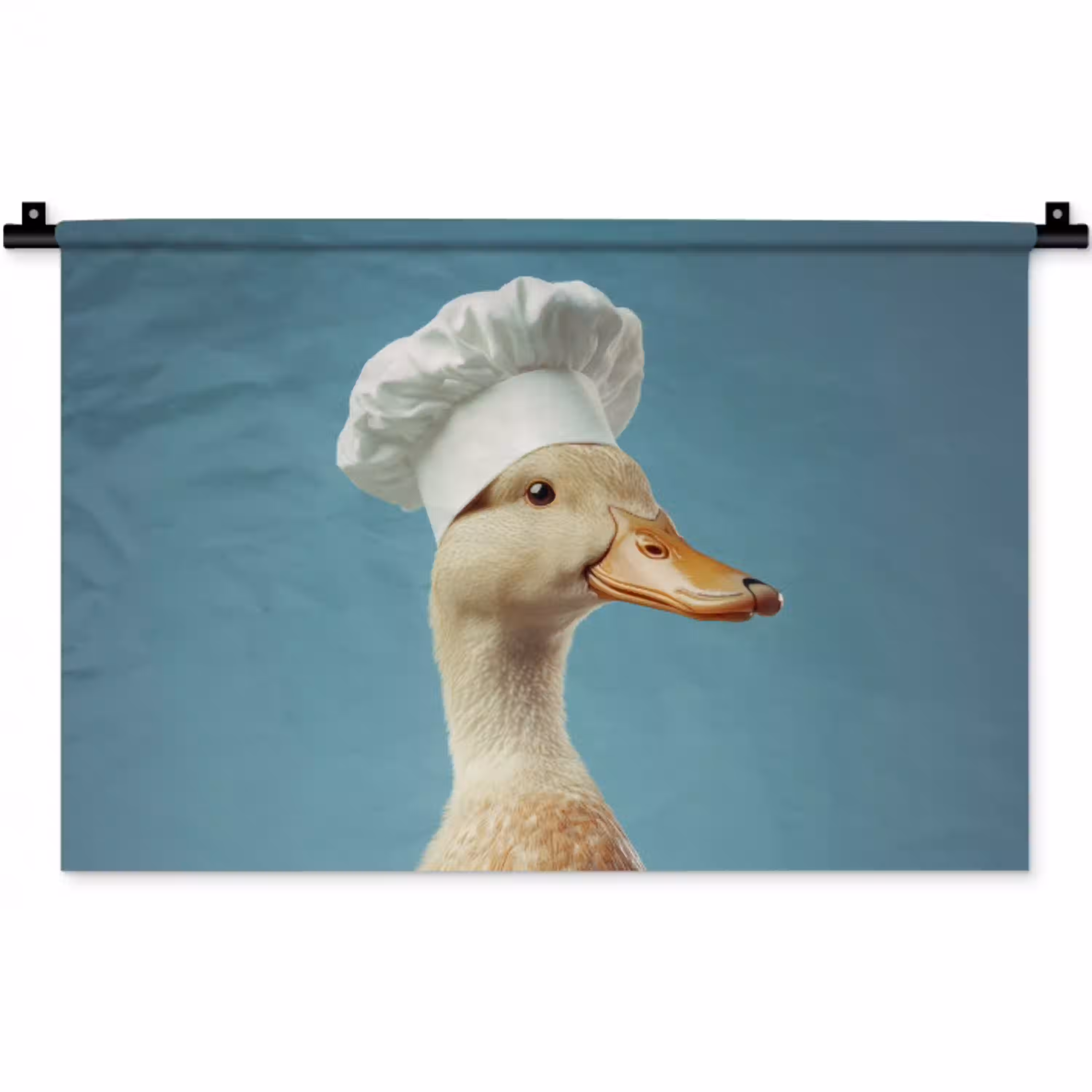 Eend - Koksmuts - Cute - Vogel Wandkleed katoen klein -zz3d