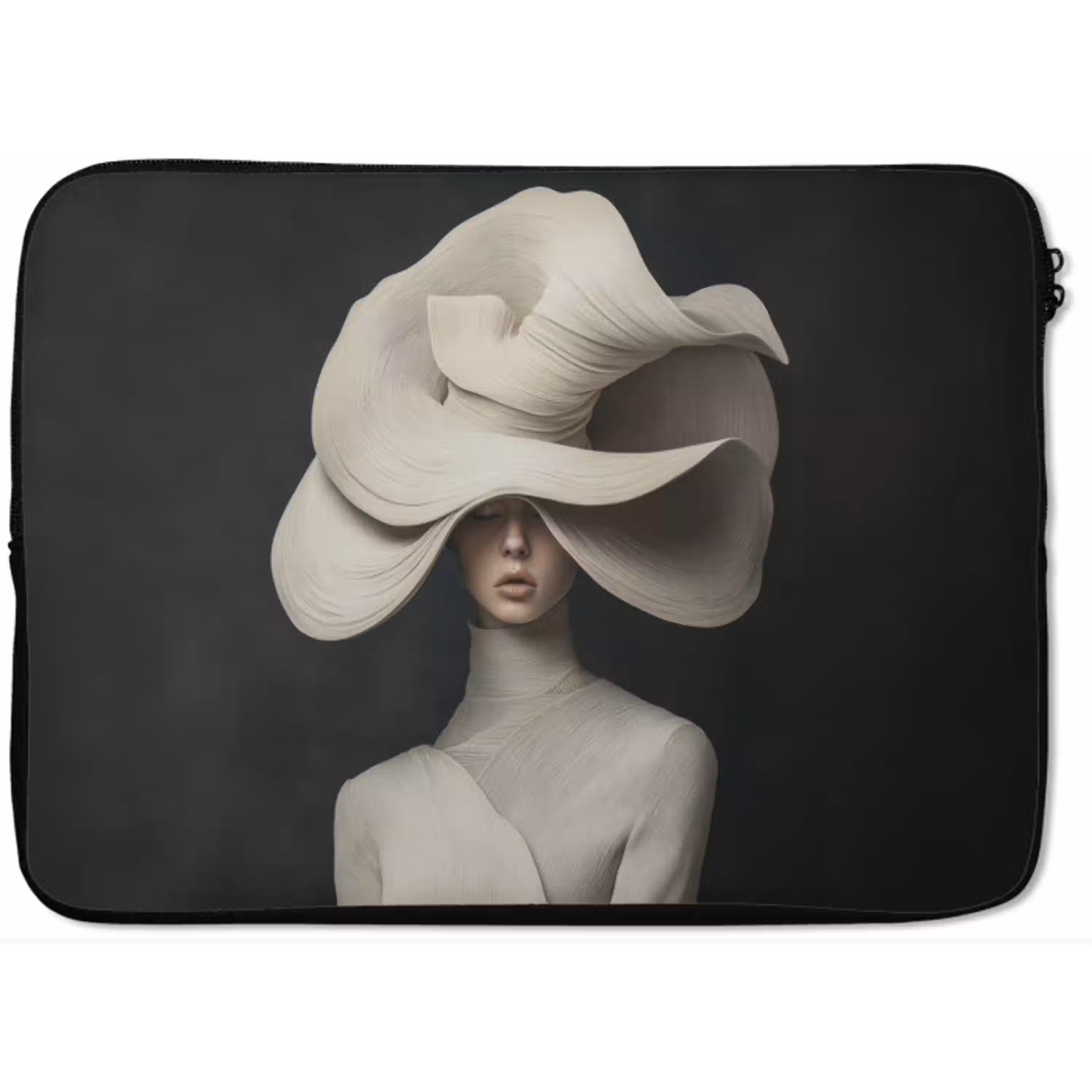Modern - Vrouw - Hoed laptophoes neopreen klein -zkaufland3dotto