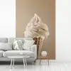IJs - Softijs - Romig - Hoorntje - Beige fotobehang vinyl groot -woonkamer