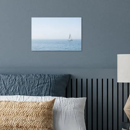 Horizon - Zeilboot - Zee poster papier klein -sfeer2