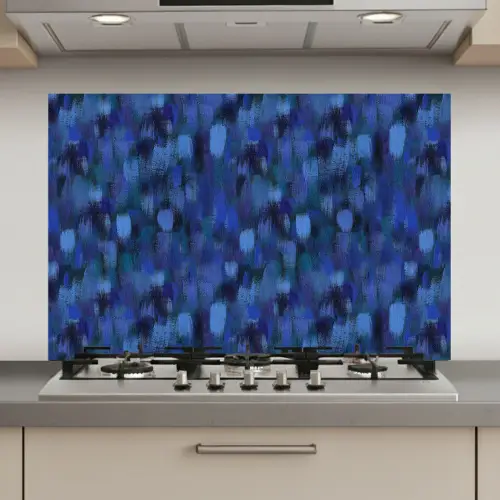 Vloeiend - Verfstrepen - Kleuren keuken achterwand spatscherm klein 900 -3d_website