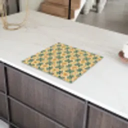 Keramiek - Verweerd - Kleurrijk Inductie beschermer vinyl 3mm middel 274 -sfeer8