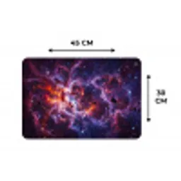 Space - Stars - Abstract - Colorful Placemat vinyl groot -specs