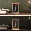Champagne - Zwart - Spetters - Popping Light Box met kabel (Tafellamp) klein -sfeer3