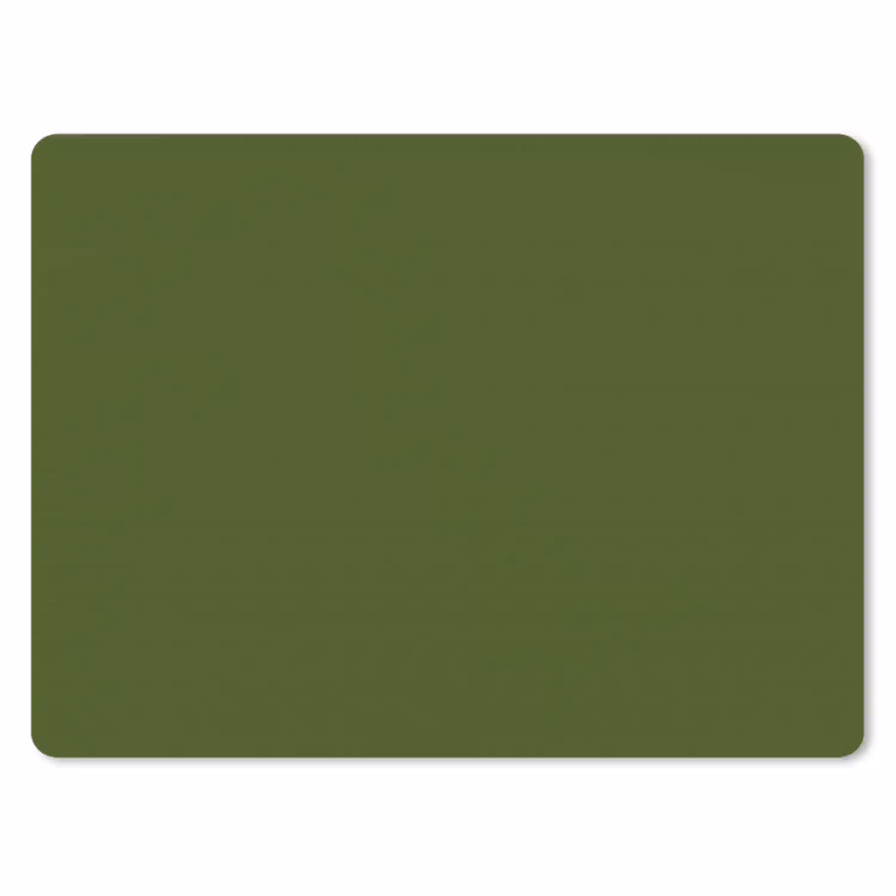 Olive - Drab - Groen muismat rubber klein 262 -3d