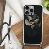 Zwarte - Hoed - Vrouw Hoesje iPhone 16 Pro Max met koord klein -sfeer4