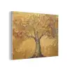 Goud - Boom - Abstract - Modern PET vilt klein -3d