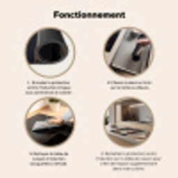 Stier - Kleurrijk - Hoorns Inductie beschermer vinyl 3mm middel -usfeer9_FR