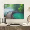 Brug - Water - Rivier - Bos PET vilt klein -sfeer1