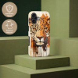 Luipaard - Symmetrisch - Strepen Toughcase MagSafe Apple iPhone 17 klein -USP_PrintM_DE