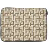 Geometrisch - Retro - Bruin laptophoes neopreen klein 279 -zkaufland3dotto
