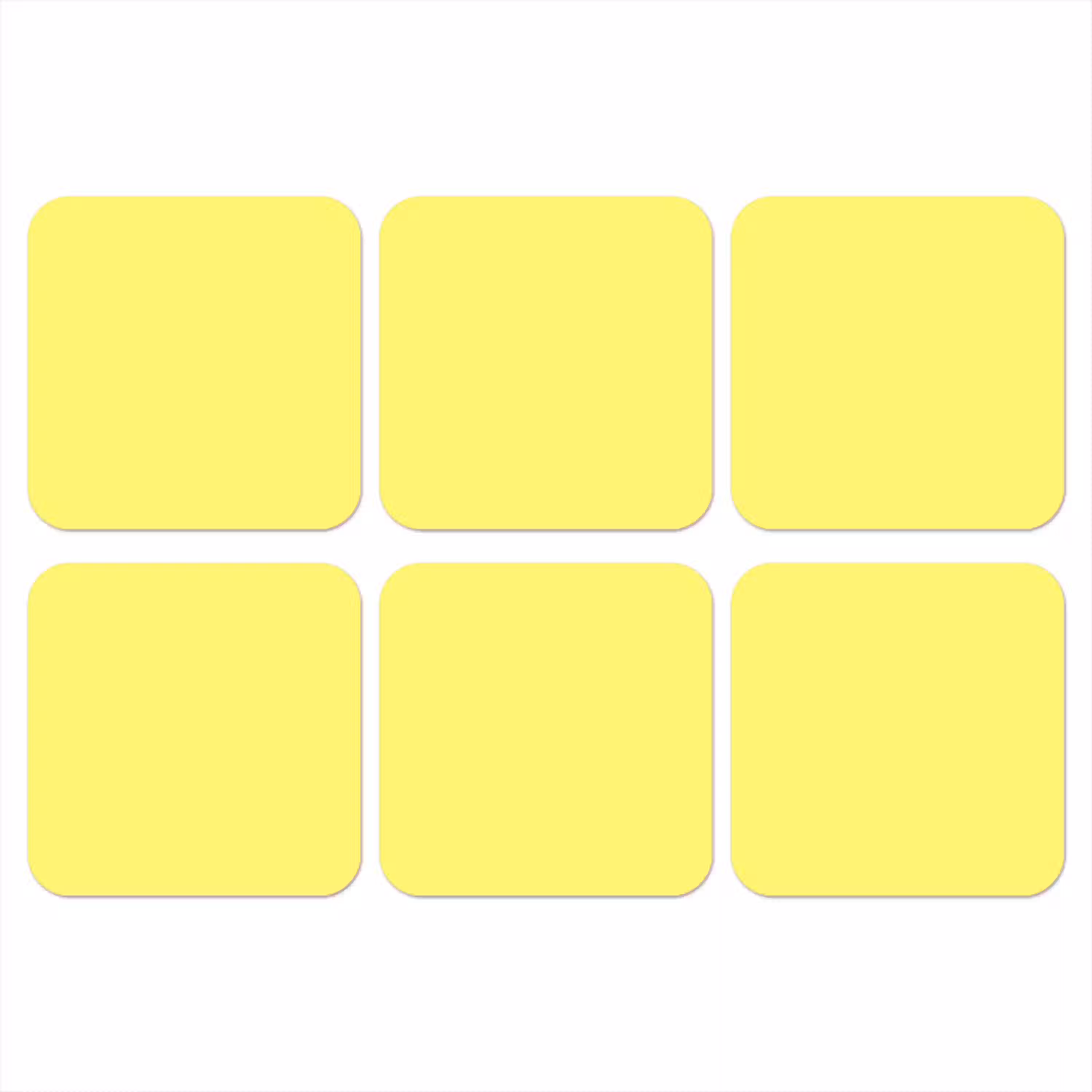 Buttery - Beige - Geel onderzetter kurk middel 366 -3d