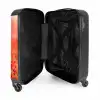 Klaprozen bij zonsondergang NBS - Handbagage koffer - Unisex middel -binnenkant