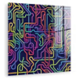 Retro - Abstract - Neon plexiglas 5mm klein -zzzproduct_nieuw