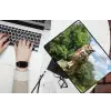 Uil - Boomstronk - Bos - Lucht laptophoes neopreen klein -bureau