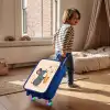 Muis - Saxofoon - Muziek Kinderkoffer - Blauw klein -sfeer1