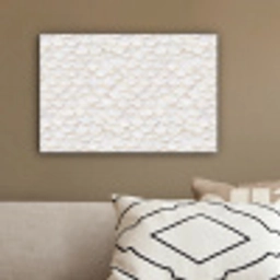 Schubben - Wit - Elegant canvas 2cm klein 34 -sfeer3