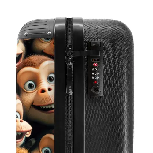 Apenstreken Koffer - NBS - Handbagage middel -slot