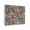 Kleuren - Matte - Stenen PET vilt klein 837 -3d
