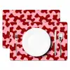 Modern - Abstract - Rood Placemat vinyl groot 368 -zzsfeer2_Kitchenyeah-website