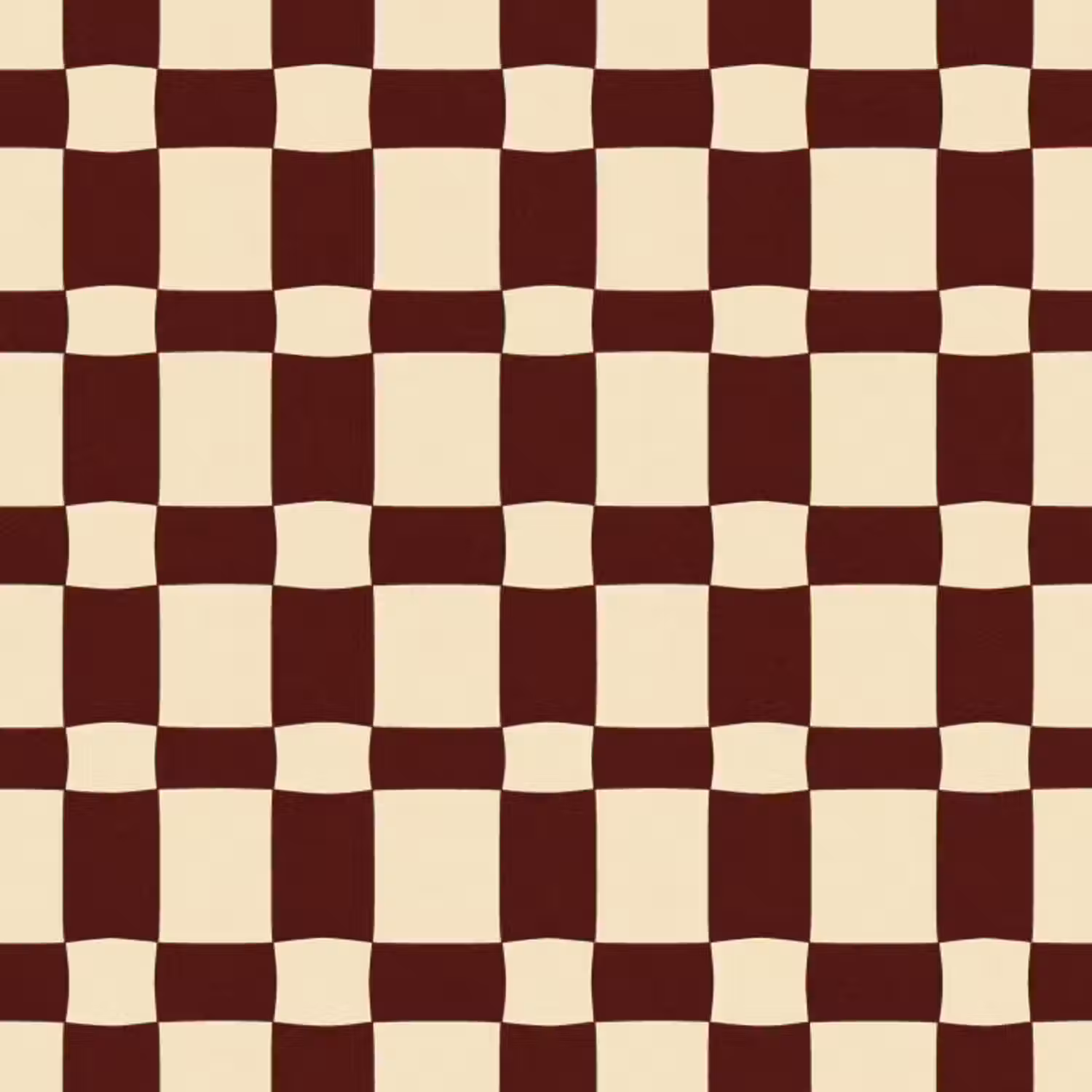 Behang - Retro - Patroon - Bruin