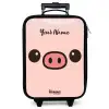 Kawai - Varken - Roze Kinderkoffer - Zwart klein -zzz_website3d