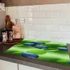 Bosbessen - Paars - Bladeren - Groen Inductie beschermer vinyl 3mm klein 276 -sfeer3