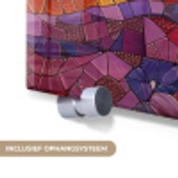 Kunst - Levensboom - Bloemen - Hippie plexiglas 5mm klein -zzsysteem_NL