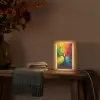 Boom - Kleurrijk - Modern - Abstract Light Box met kabel (Tafellamp) klein -sfeer4